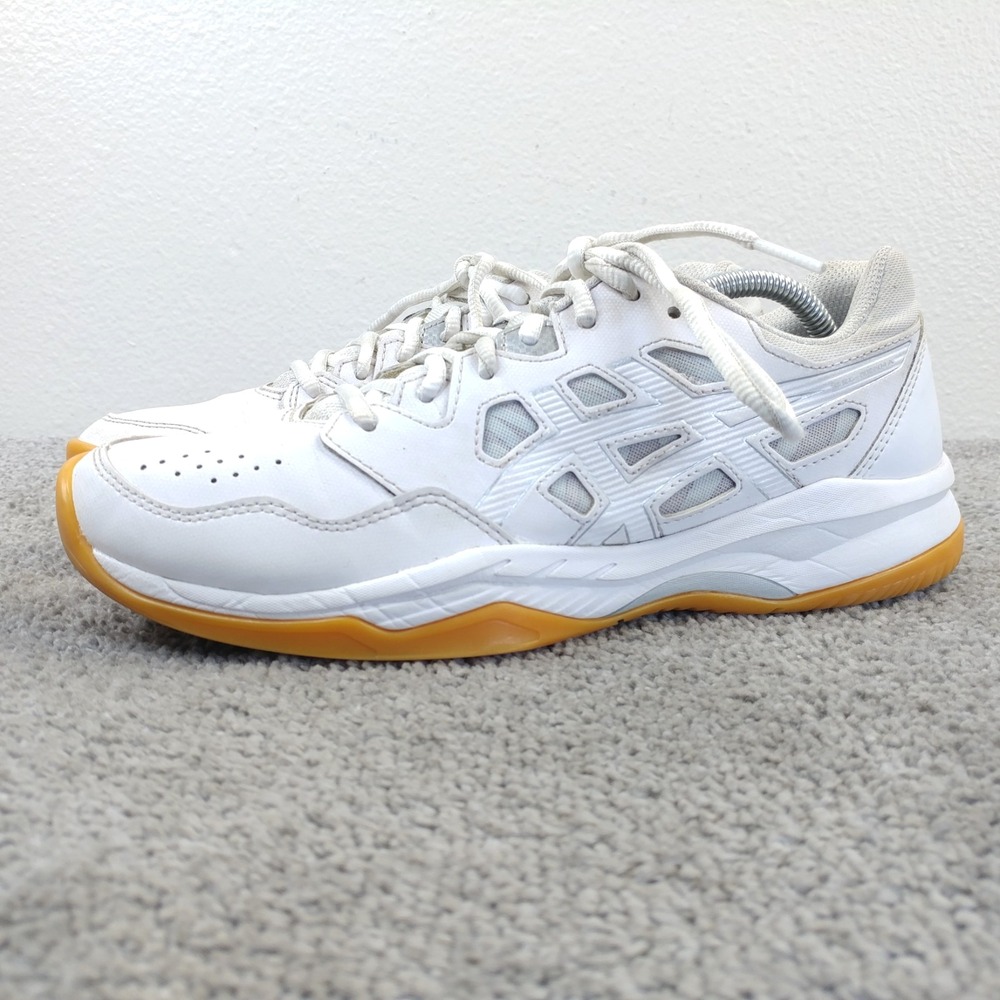 Asics Gel-Renma Pickleball Tennis Shoes Womens 8 White Gum Sole 1072A073
